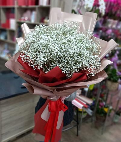 Букет цветов из: Гипсофила в Лысково