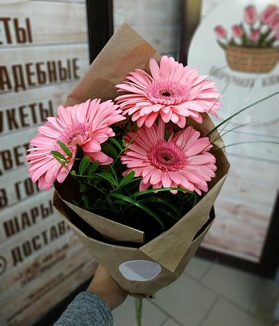 Букет цветов из: Герберы в Лысково