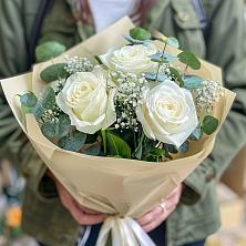 Букет Нежные грёзы в Лысково Букет цветов из: Розы в Лысково