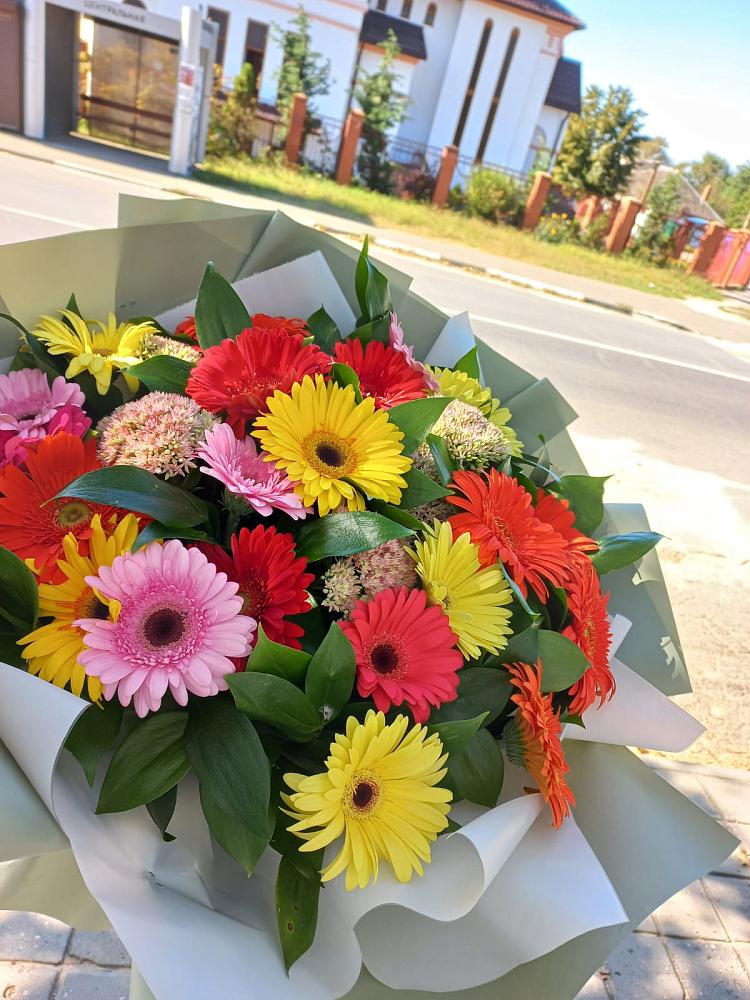 Букет цветов из: Герберы в Лысково