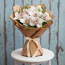 Букет цветов из:  Орхидеи и Розы #REPLACE_PRED# Лысково