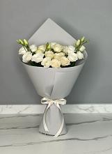 Букет цветов из:  Розы и Лизиантусы в Лысково